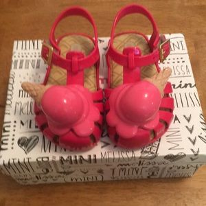 Mini Melissa ice cream shoes